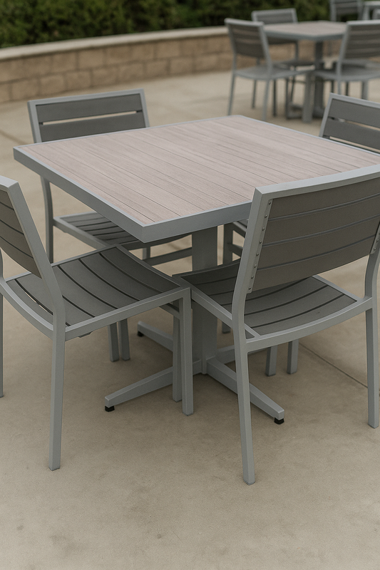 Grey Brown/Silver August Aluminum Top