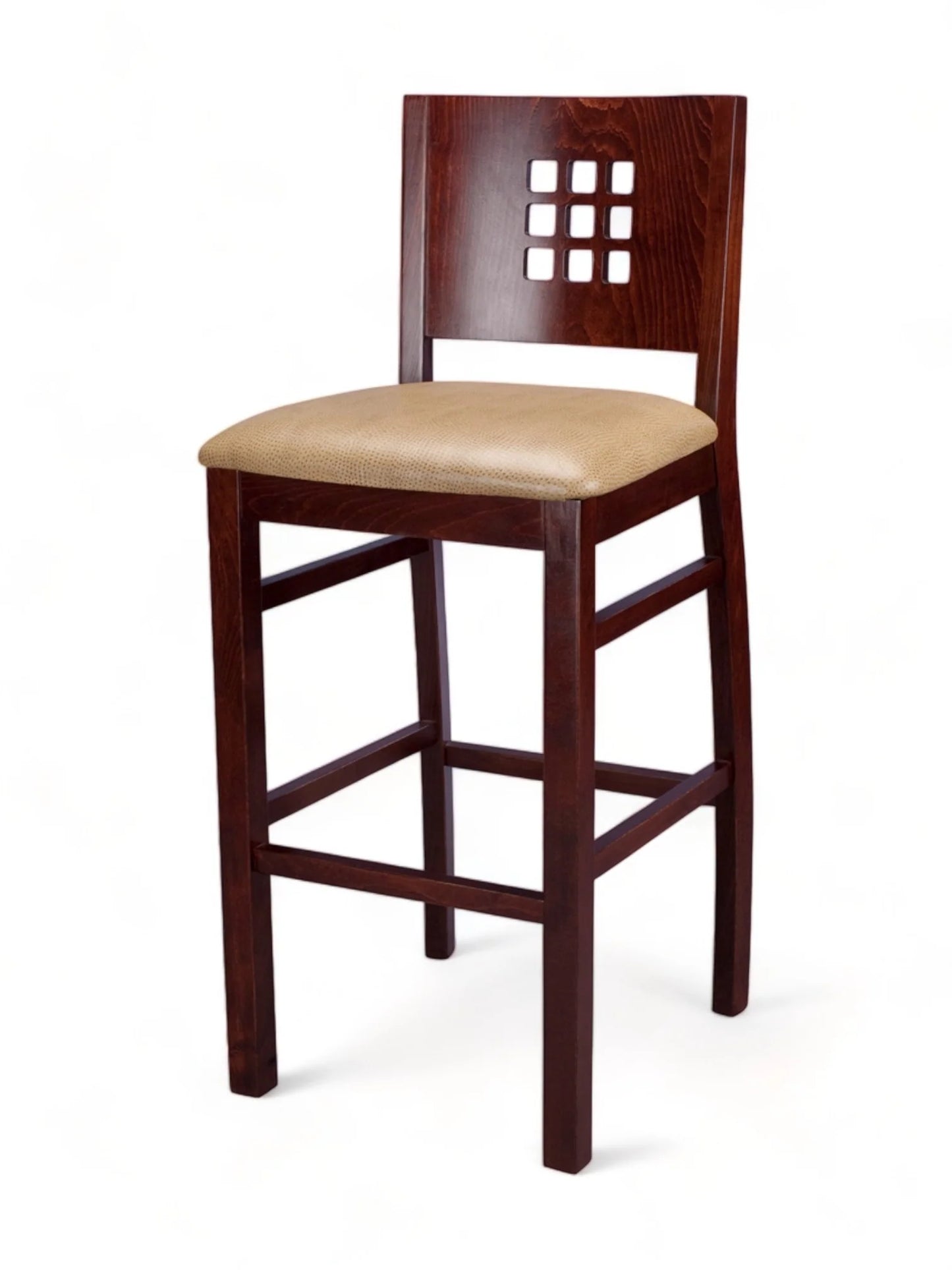 Elsie Beechwood Bar Stool