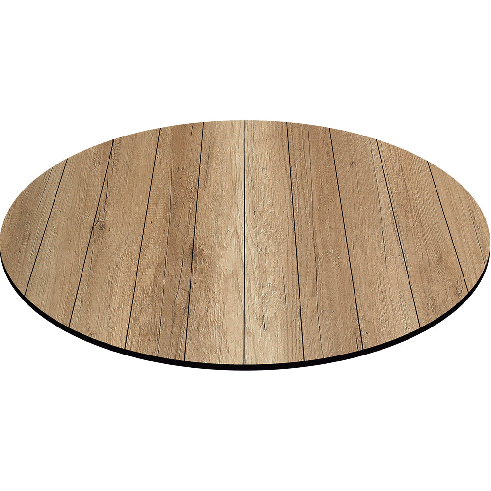 Rustic Oak Outdoor High Pressure Laminate Top