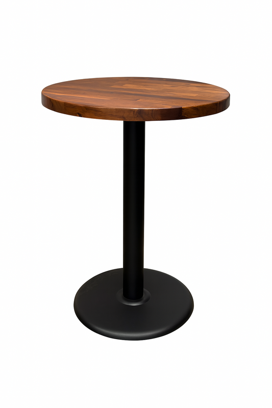 18" Black Round Restaurant Table Base