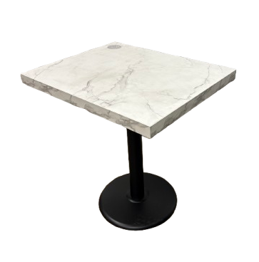 2" Duro Table Top Marble Carrara