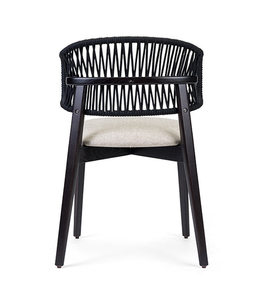 Coffee Cord Side Chair