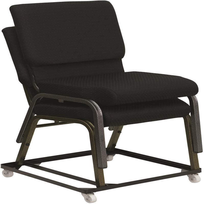 Steel Stack Chair and Church Chair Dolly