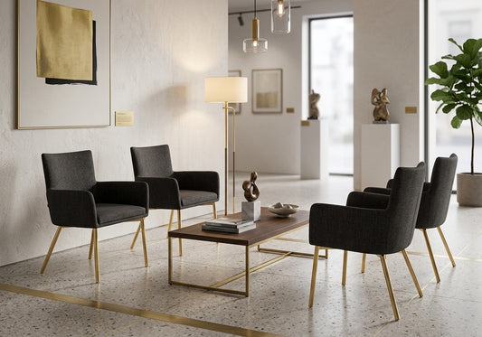 Shovel Head Arm Chair