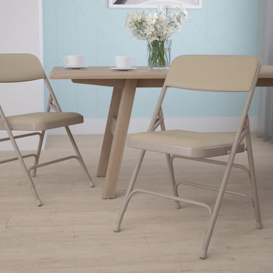 Hartwell Vinyl Folding Chair