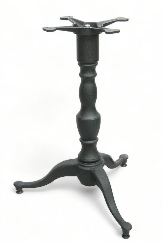 3 Prong Queen Anne Style Restaurant Table Base