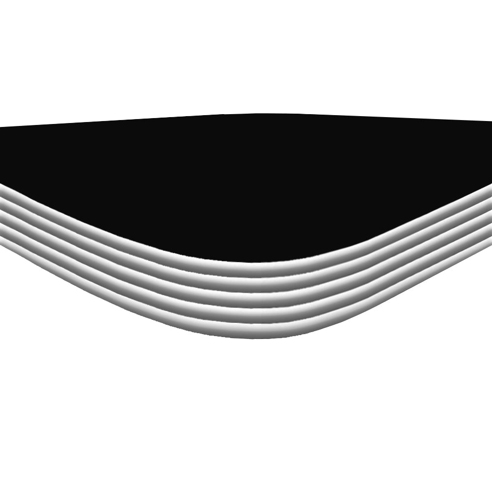 2" PVC edge laminate top Engelmann Spruce