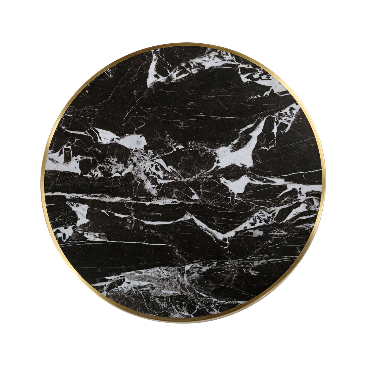 1/8" Black Marble Sintered Stone Table Top