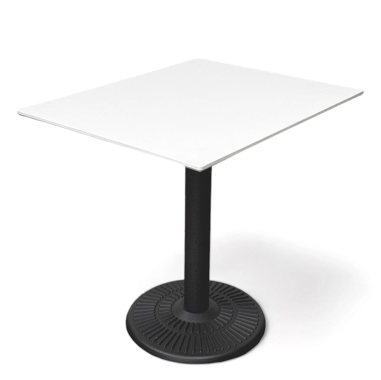 1.5" White Corian Restaurant Patio Table Top