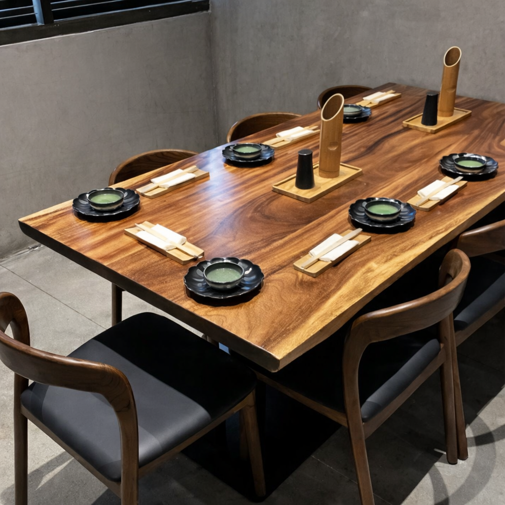 2" Plank South American Walnut Live Edge