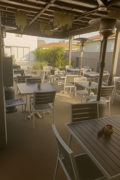 Black  Sloane Plasteak Table Top