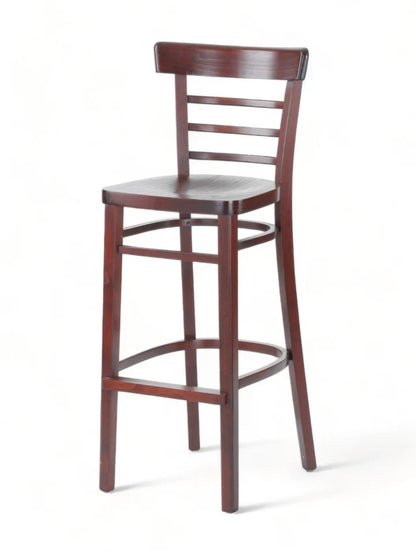 Charlotte Beechwood Bar Stool