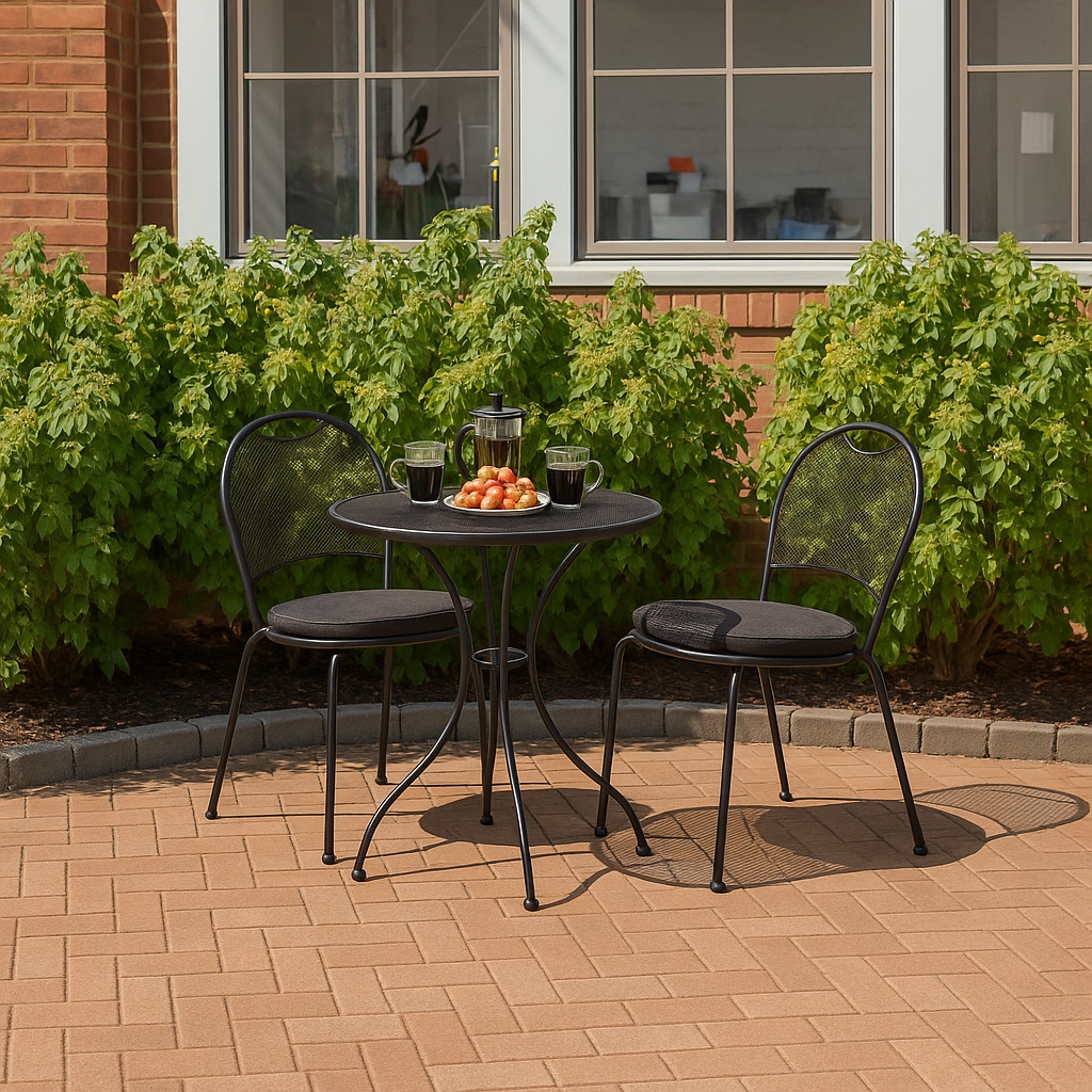 Round Mesh Bistro Table