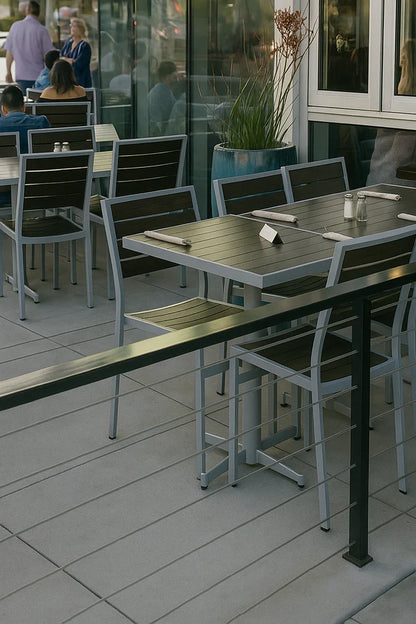 24" X 30" Espresso Brown Outdoor Table Top