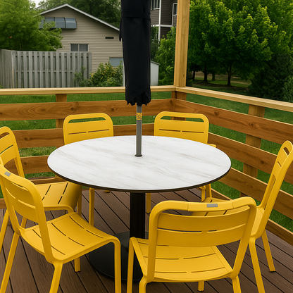 Marble  Outdoor High Pressure Laminate Top