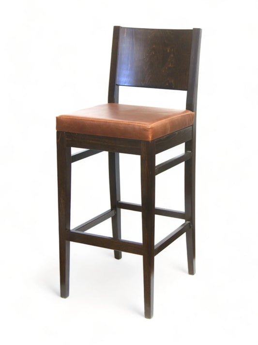 Glenn Beechwood Bar Stool