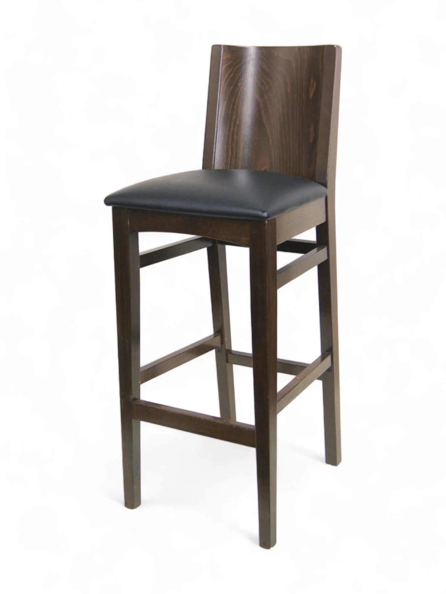 Glenn Beechwood Bar Stool