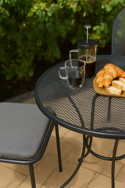 Round Mesh Bistro Table