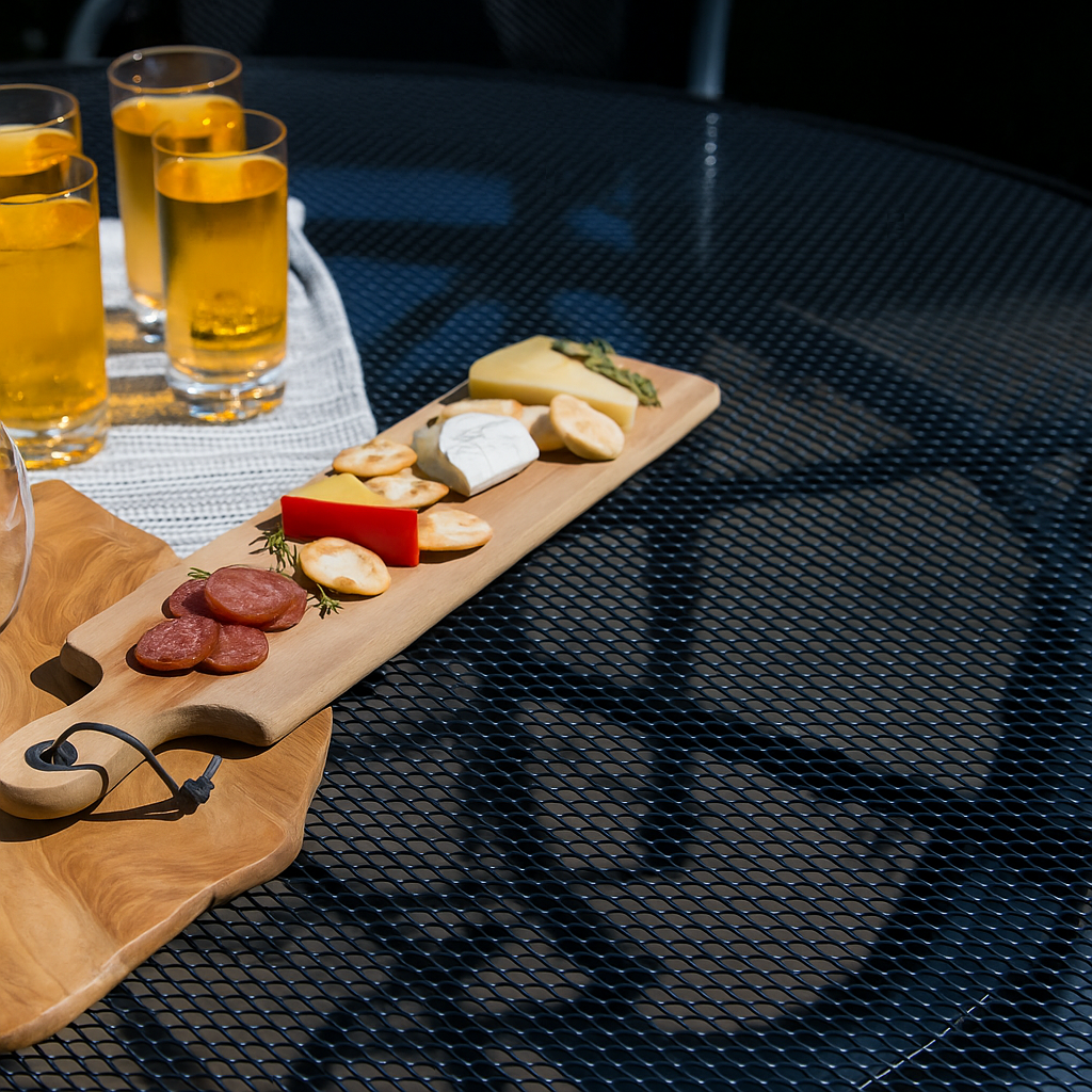 Round Mesh Dining Table