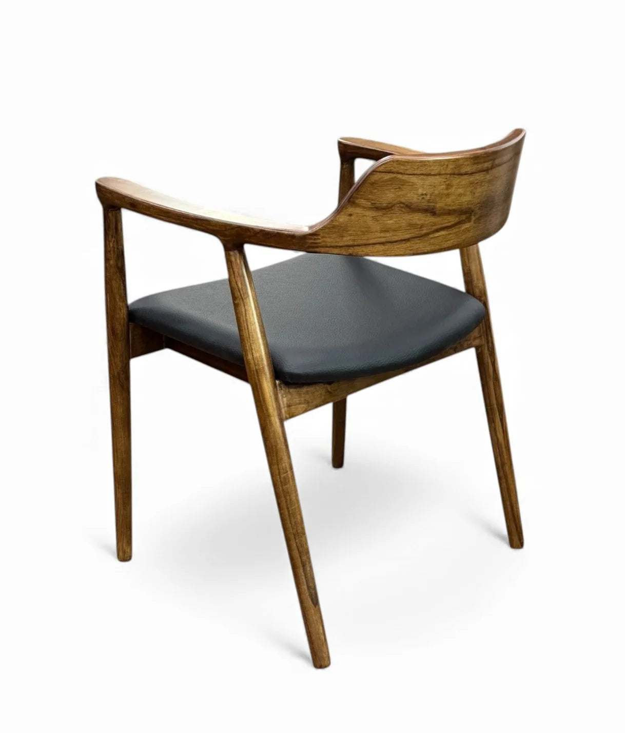 Walnut Commercial Wooden Arm Chair