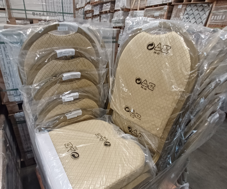 Flex Back Chair with Carbon Fiber Structure