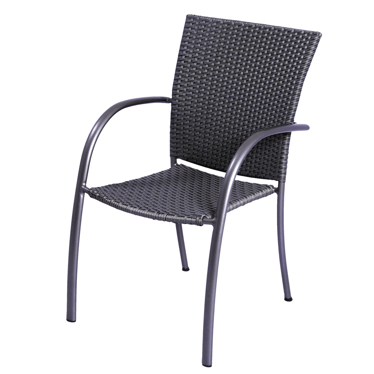 Pilano Arm Chair W/ Gray/Silver
