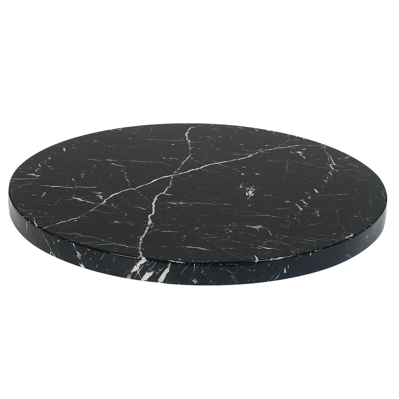 Indoor Black Artificial Granite Table Top
