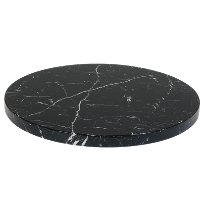 Indoor Black Artificial Granite Table Top