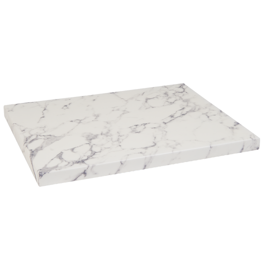 Indoor White Artificial Granite Table Top