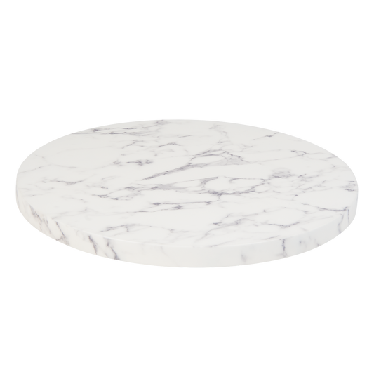 Indoor White Artificial Granite Table Top
