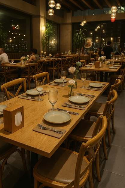 1.5" Ashwood Carbonized Table Top Light