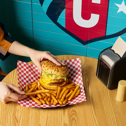 1.5" Ashwood Carbonized Table Top Light