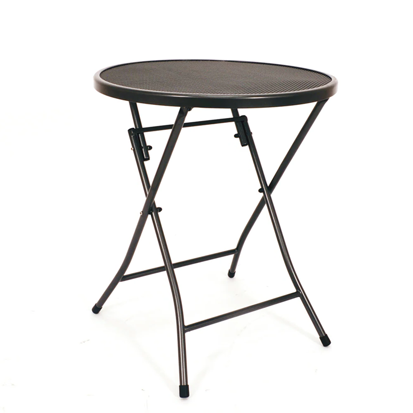 Round Folding Mesh Table