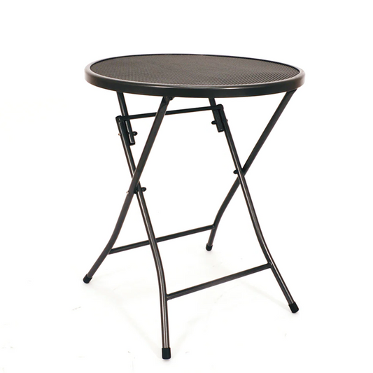 Round Folding Mesh Table