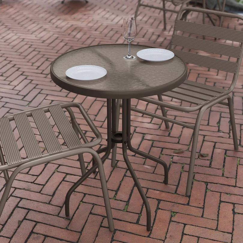 Bellamy Round Glass Table