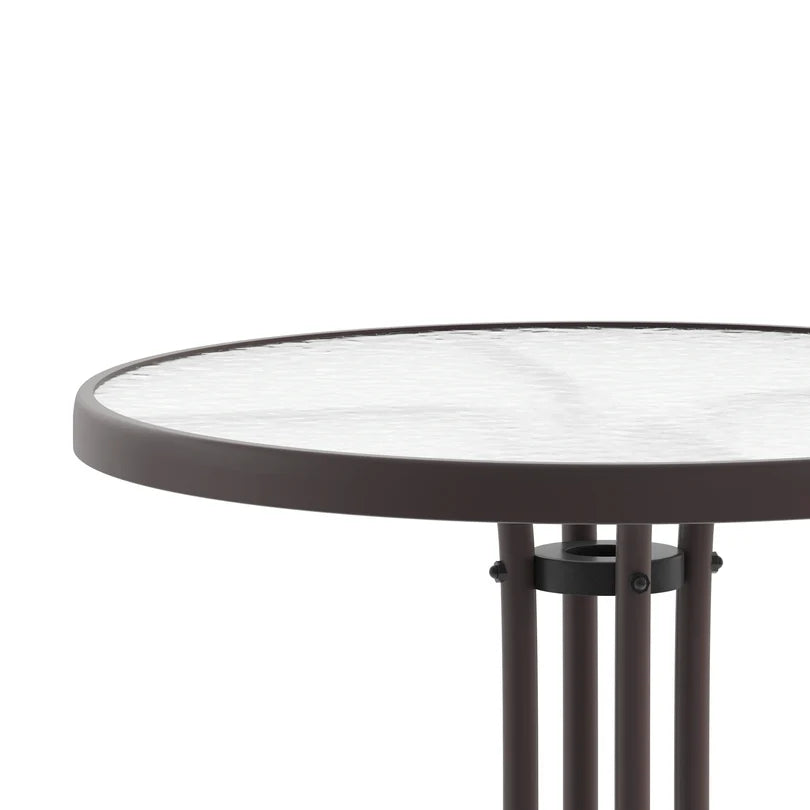 Bellamy Round Glass Table