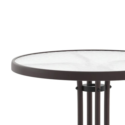 Bellamy Round Glass Table