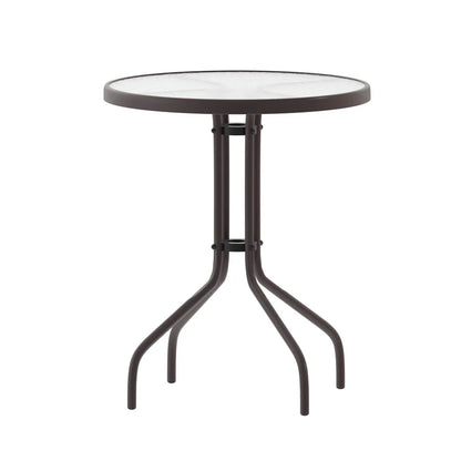 Bellamy Round Glass Table