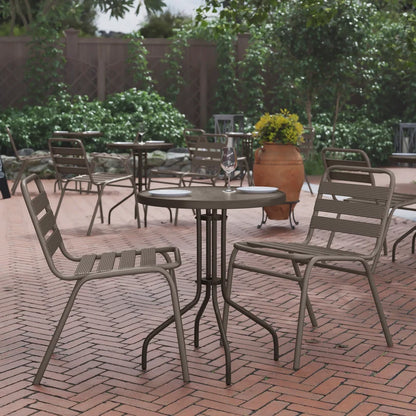 Bellamy Round Glass Table