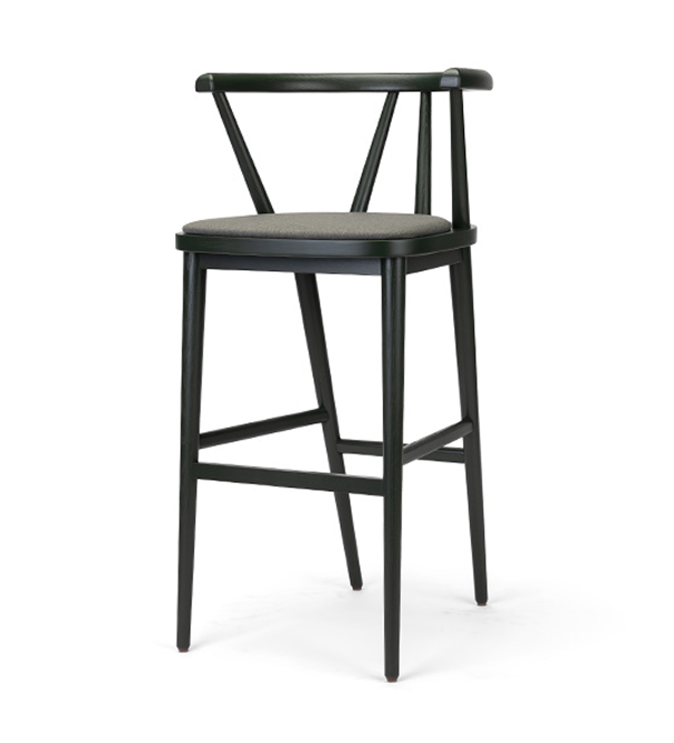 Bette Beechwood Bar Stool
