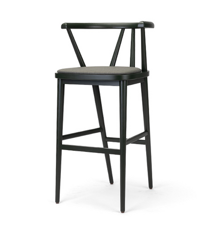Bette Beechwood Bar Stool