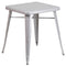 Solid Surface Metal Indoor/Outdoor Table