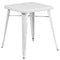 Solid Surface Metal Indoor/Outdoor Table