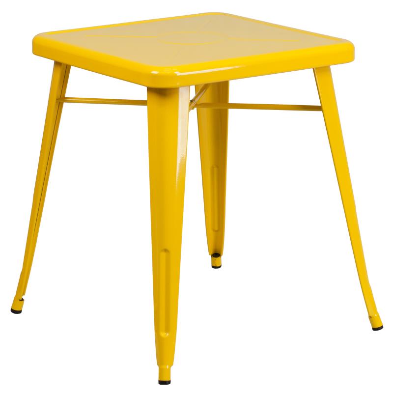 Solid Surface Metal Indoor/Outdoor Table