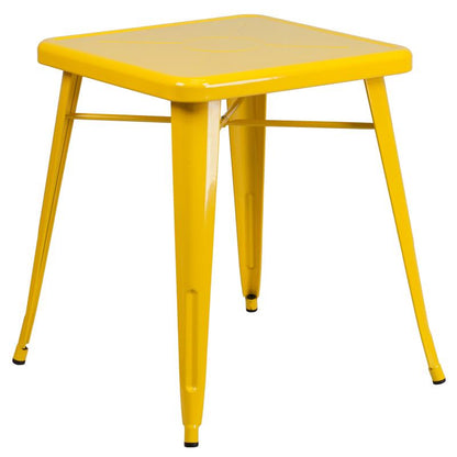 Solid Surface Metal Indoor/Outdoor Table