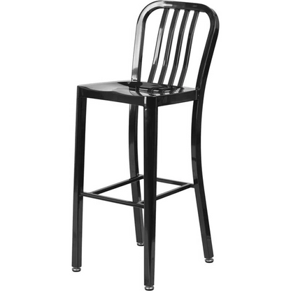 Fang Metal Bar Stool