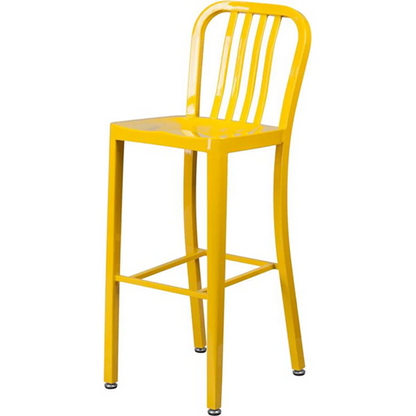 Fang Metal Bar Stool