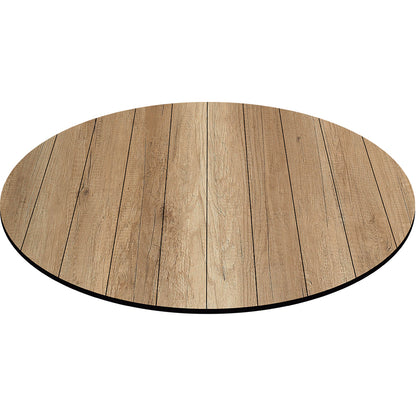 Rustic Oak  Outdoor High Pressure Laminate Top
