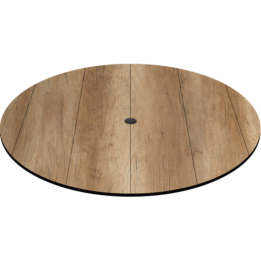 Rustic Oak  Outdoor High Pressure Laminate Top