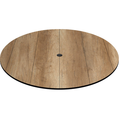 Rustic Oak  Outdoor High Pressure Laminate Top